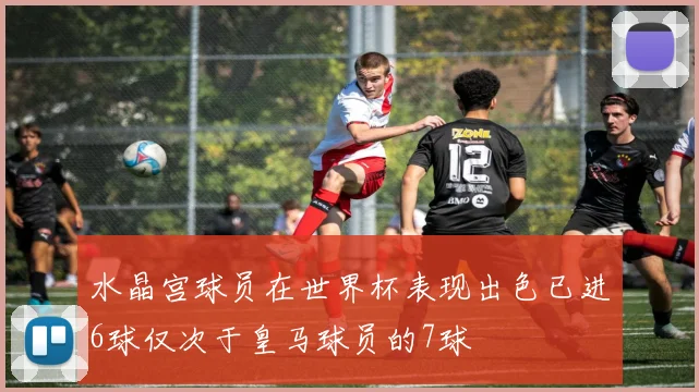 水晶宫球员在世界杯表现出色已进6球仅次于皇马球员的7球